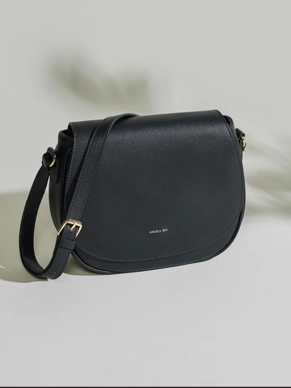 Morning Crossbody Bag - Black- Angela Roi